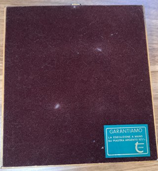 Quadro Paesaggio Costiero Argento 925