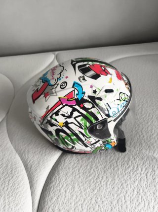 Casco Moto Infantil SHIR 54 cm
