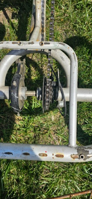 Triciclo para adultos con cesta