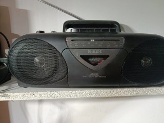 Radio Cassette Philips AQ5150 Negra