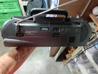 Radio Cassette Philips AQ5150 Negra