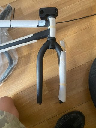 Bicicleta Verde BMX
