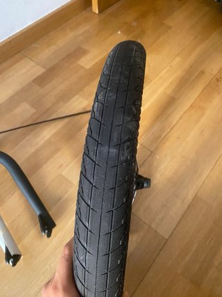 Bicicleta Verde BMX