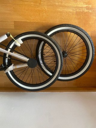 Bicicleta Verde BMX