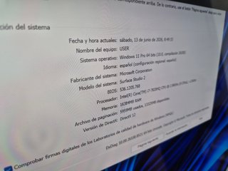 Microsoft Surface Studio 2 Plata