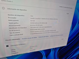 Microsoft Surface Studio 2 Plata