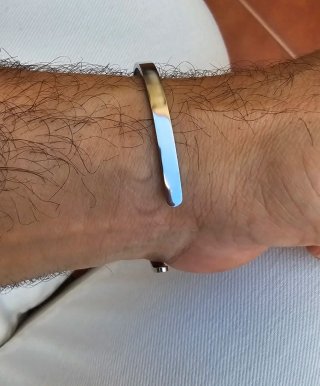 Pulsera Acero Inoxidable Hombre