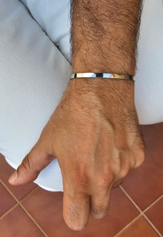 Pulsera Acero Inoxidable Hombre