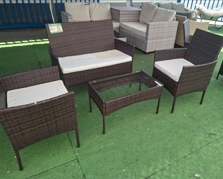 Conjunto Sofás Terraza Jardín