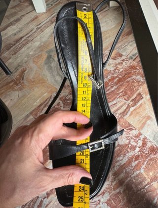 Sandali Casadei neri con tacco