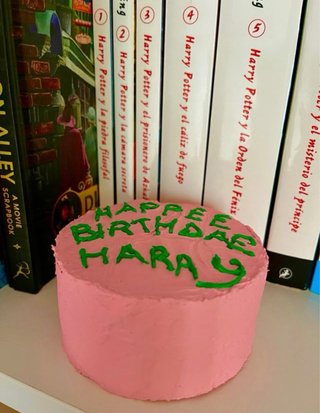 Mini Réplica Tarta Harry Potter