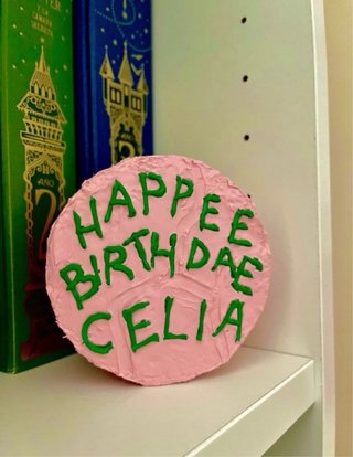Mini Réplica Tarta Harry Potter