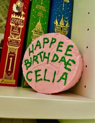 Mini Réplica Tarta Harry Potter