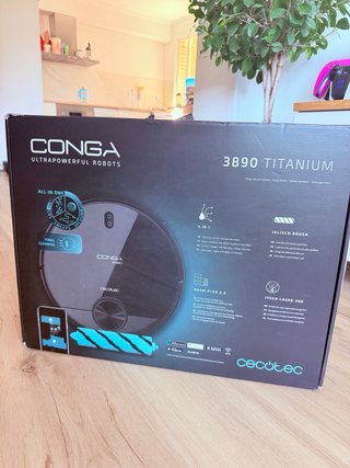 Aspiradora Robot Conga 3890 Titanium