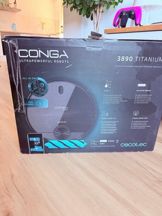 Aspiradora Robot Conga 3890 Titanium
