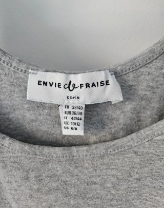Camiseta tirantes Envie de Fraise gris M