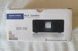 Altavoz Portátil MP3 Snow Angel BX-10