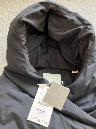 Saco Bebé Zara Plumón Negro