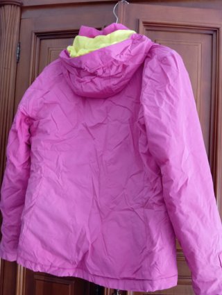 Chaqueta rosa niña