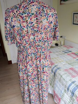 Vestido de verano estampado