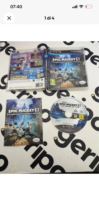 Epic Mickey 2 PS3 L'Avventura di Topolino e Oswald