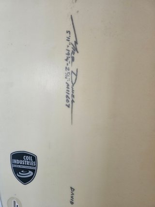 Tabla Surf Coil 5'11 Quad Mike Daniel