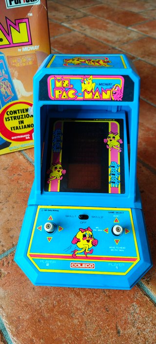 Coleco Ms. Pac-Man Tabletop Arcade 1983
