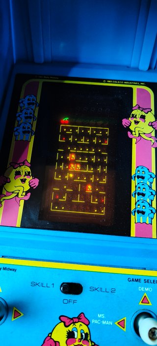 Coleco Ms. Pac-Man Tabletop Arcade 1983