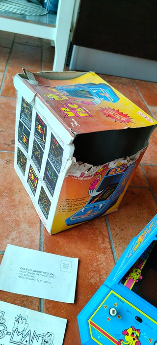 Coleco Ms. Pac-Man Tabletop Arcade 1983