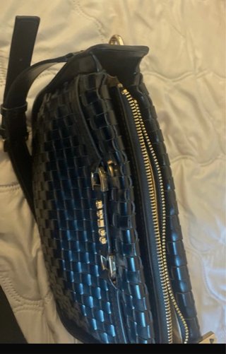 Bolso Guess Negro Tejido