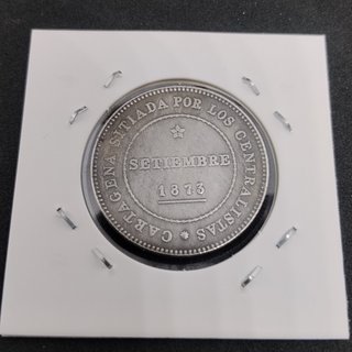 🇪🇦 10 REALES CARTAGENA REVOLUCIÓN CANTONAL 1873