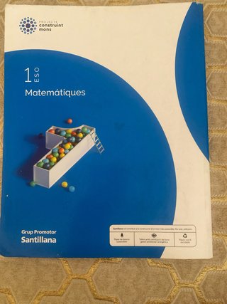 MATEMATIQUES 1 SEC CONSTRUINT MONS