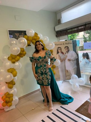 Vestido fiesta boda gitana