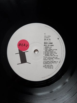 Vinilo Nick lowe