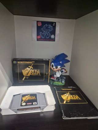 Zelda Ocarina of Time N64 Caja y Manual