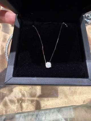 Colgante Oro Blanco 18K Diamante 0.36ct