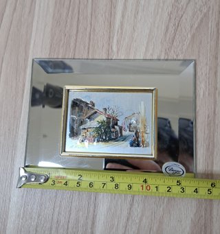 Quadretto Linea Berger Preziosi Paesaggio Firmato