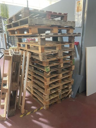 Palets industriales madera