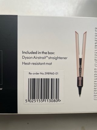 Piastra Dyson Airstrait Beige/Rosa