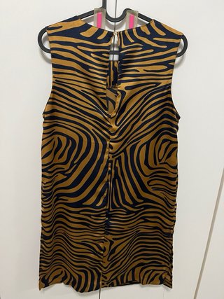 Vestido Lola Casademunt Animal Print Talla XS