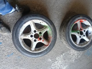 Dos llantas BMW en 15