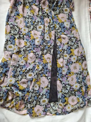 Vestido largo floral