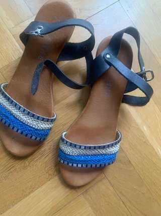 Sandalias de piel natural