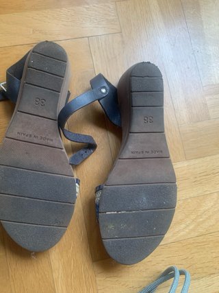 Sandalias de piel natural