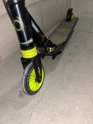 Patinete Oxelo MID5 Negro y Verde