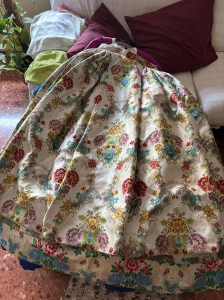 Vestido de alicantina multicolor