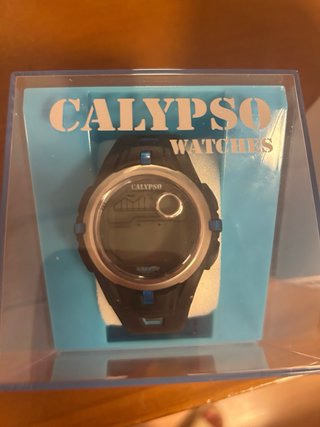 Reloj Calypso Negro y Azul