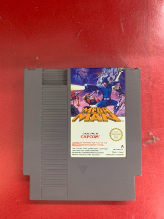 Mega Man Mattel PAL NES - Capcom mattel edition
