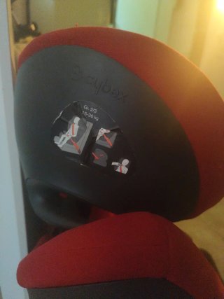 Silla Cybex Grupo 2/3 Roja