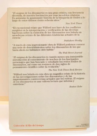 Libro El enigma de los dinosaurios